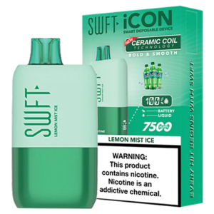 Vaporizador Swft Icon 7500 Puff Lemon Mist Ice