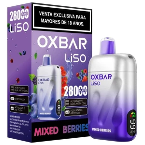 Vaporizador Oxbar Liso 28000 Puffs Mixed Berries
