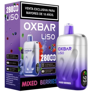 Vaporizador Oxbar Liso 28000 Puffs Mixed Berries