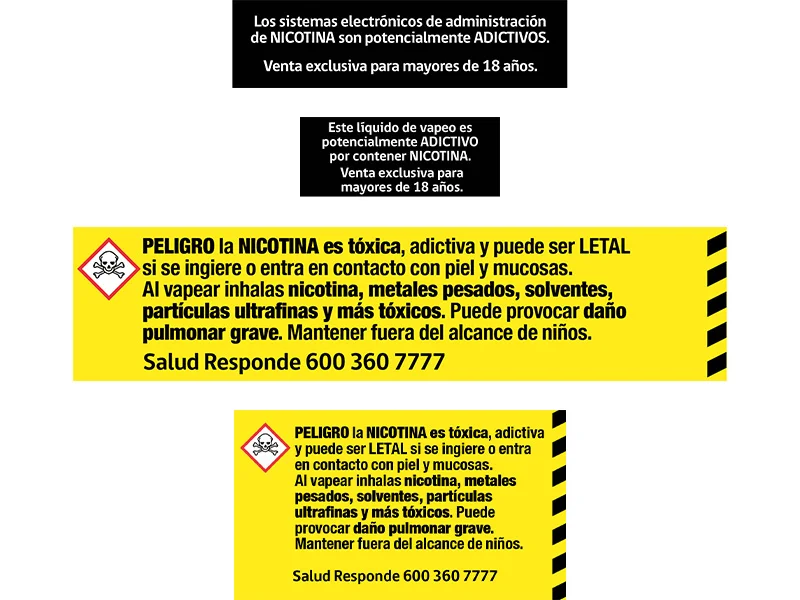 Ley De Tabaco: Vaporizadores Y Cigarrillos Electrónicos Deberán Incluir Advertencia Sanitaria