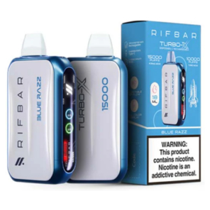 Vaporizador Rifbar X 15000 Puff Blue Razz