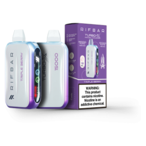 Vaporizador Rifbar X 15000 Puff Triple Berry