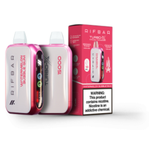 Vaporizador Rifbar X 15000 Puff Watermelon Bubble Gum