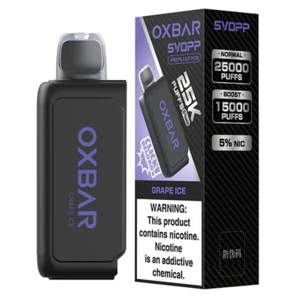 Cartucho De Recarga Oxbar Svopp Grape Ice