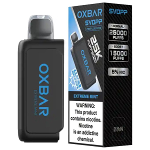 Cartucho De Recarga Oxbar Svopp Extreme Mint