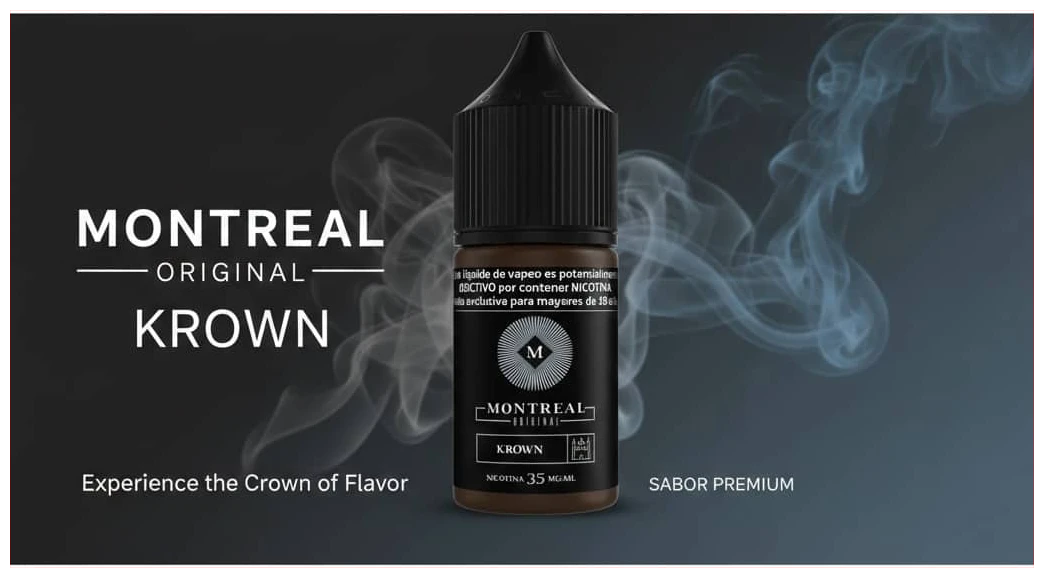 Montreal Krown Salt 30ml 1 MONTREAL KROWN SALT 30 ML BANNER 1.1