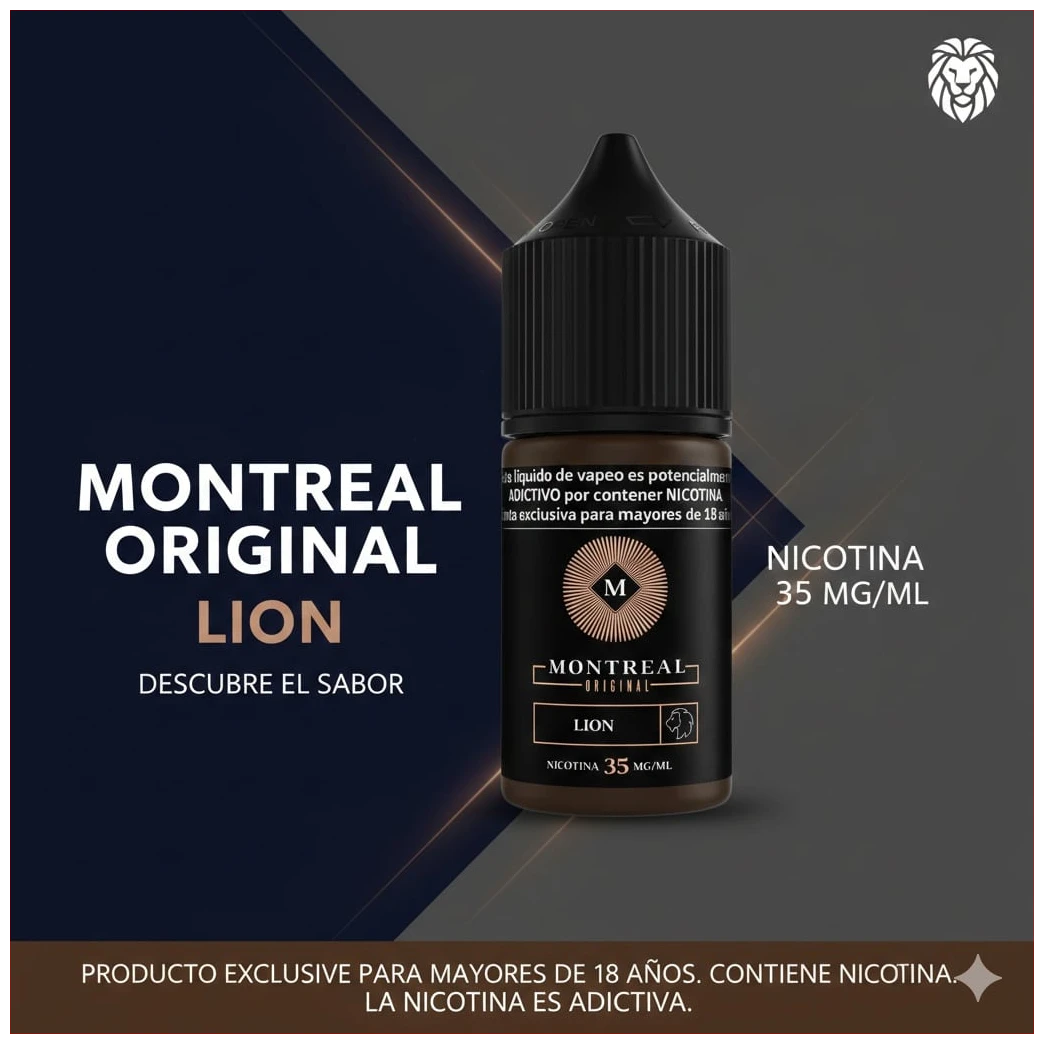 Montreal Lion Salt 30ml 1 MONTREAL LION SALT 30 ML BANNER 1.1