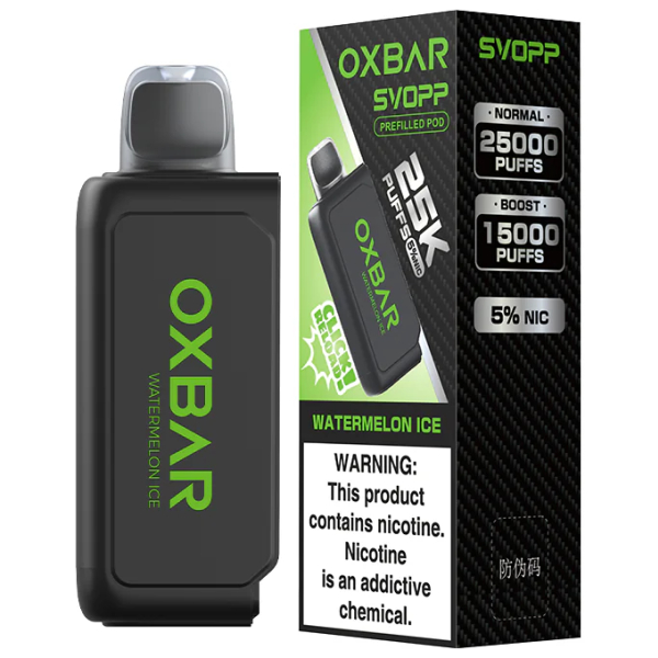 Cartucho De Recarga Oxbar Svopp Watermelon Ice