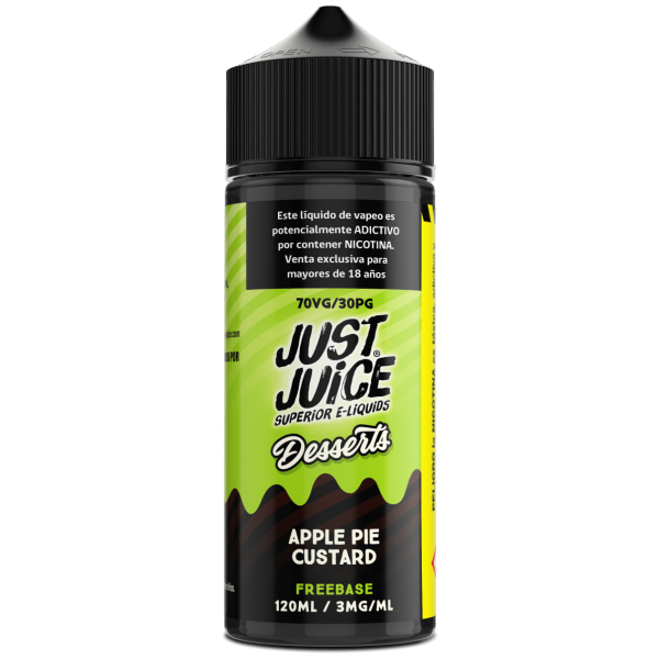 Just Juice Apple Pie Custard 120Ml