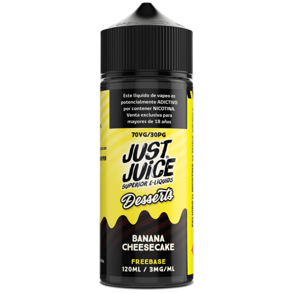 Just Juice Banana Cheesecake 120Ml