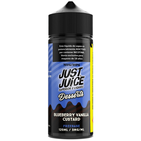 Just Juice Blueberry Vanilla Custard 120Ml