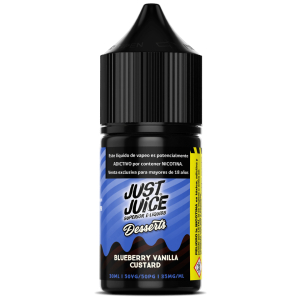 Just Juice Blueberry Vanilla Custard Salt 30ml