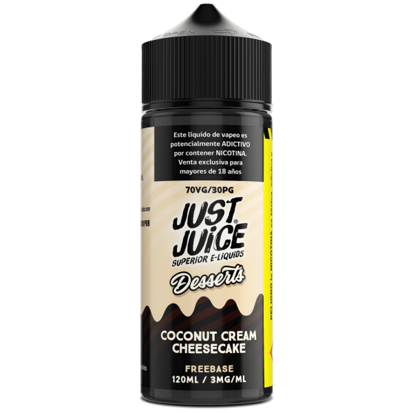 Just Juice Coconut Cream Cheesecake 120Ml