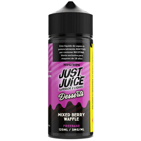 Just Juice Mixed Berry Waffle 120Ml