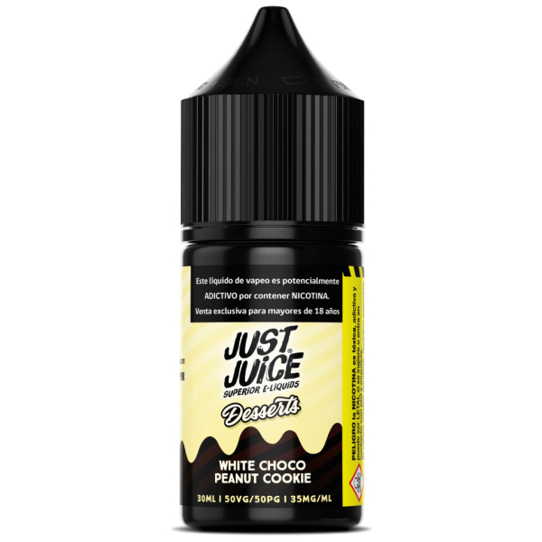 Just Juice Choco White Peanut Cookie Salt 30Ml