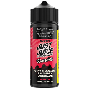 Just Juice White Chocolate Raspberry Cheesecake 120ml