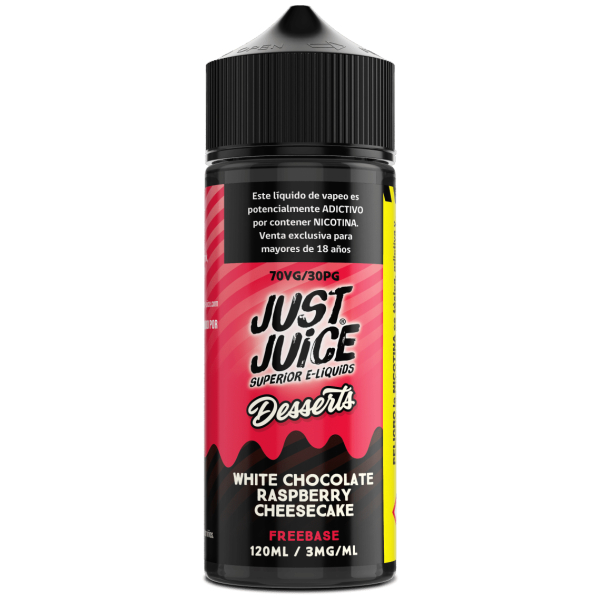 Just Juice White Chocolate Raspberry Cheesecake 120Ml