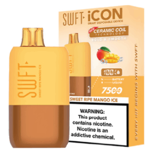 Vaporizador Swft Icon 7500 Puff Sweet Ripe Mango Ice
