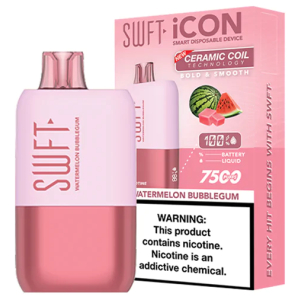 Vaporizador Swft Icon 7500 Puff Watermelon Bubblegum