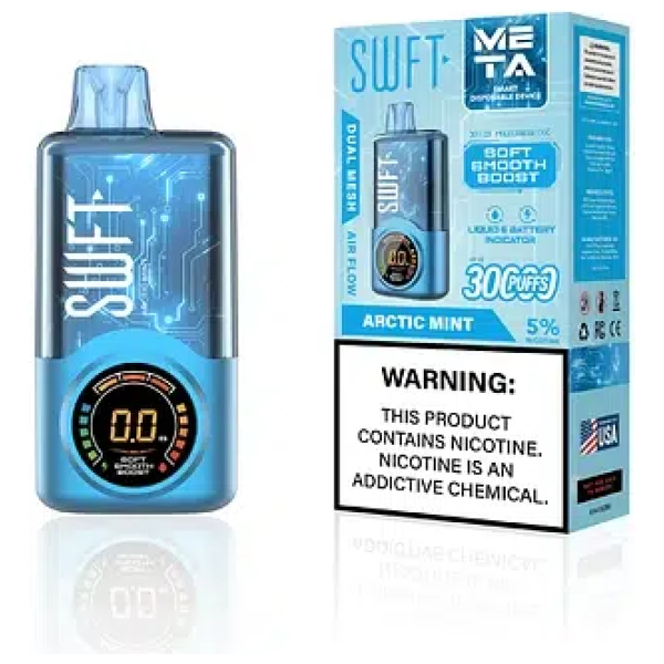 Swft Dual Mesh 30000 Puff Blue Razz Ice