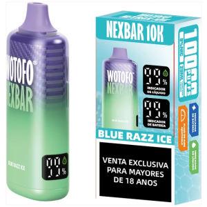Wotofo Nexbar 10000 Puffs Blue Razz Ice