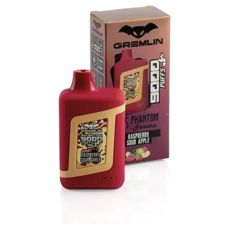 Gremlin Series Phantom 9000 Puff Raspberry Sour Apple