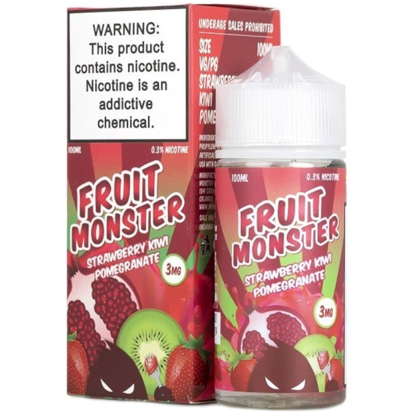Fruit Monster Strawberry Kiwi Pomegranate 100Ml