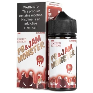 Pb & Jam Monster Strawberry 100ml