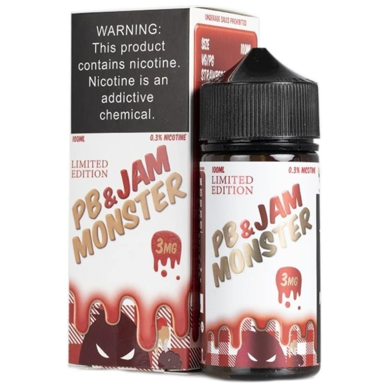 Pb & Jam Monster Strawberry 100ml