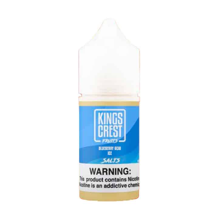 Kings Crest Fruits Blueberry Acai Salt 30ml 3 Kings Crest Fruits Blueberry Acai Salt 30ml