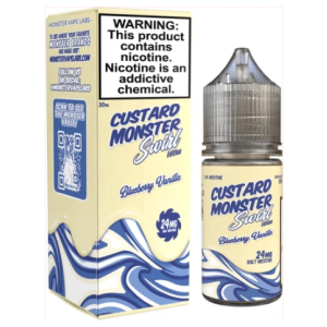 Custard Monster Swirl Blueberry Vanilla Salt 30ml