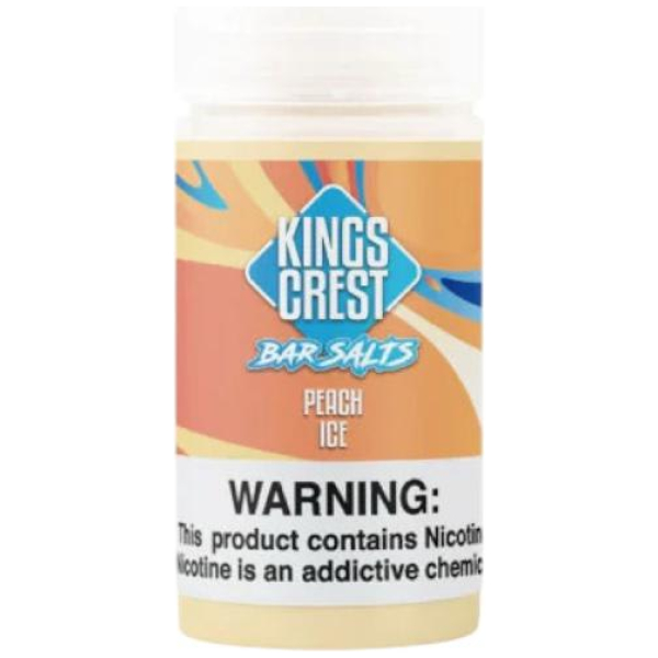 Kings Crest Bar Peach Ice Salt 30Ml