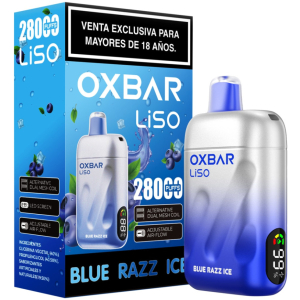Vaporizador Oxbar Liso 28000 Puffs Blue Razz Ice