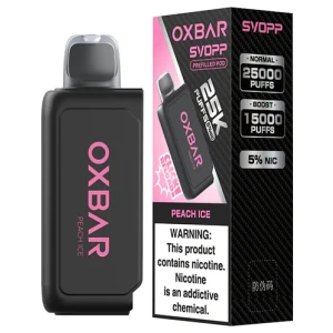 Cartucho De Recarga Oxbar Svopp Peach Ice
