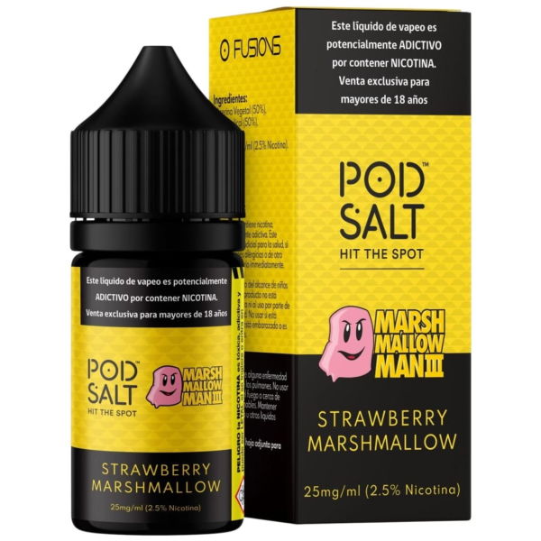 Pod Salt Marshmallow Man 3 Strawberry Marshmallow 30Ml