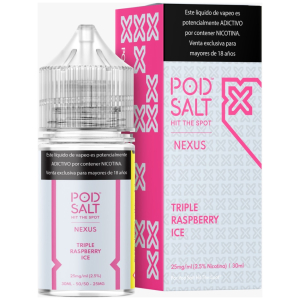 Pod Salt Nexus Triple Raspberry Ice 30ml