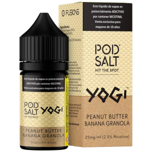 Pod Salt Yogi Peanut Butter Banana Granola 30ml