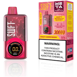 Swft Dual Mesh 30000 Puff Crazy Cherryberry