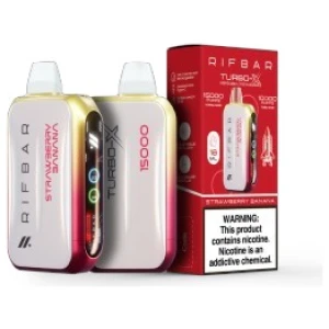 Vaporizador Rifbar X 15000 Puff Strawberry Banana