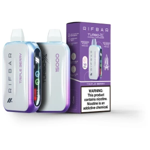 Vaporizador Rifbar X 15000 Puff Triple Berry
