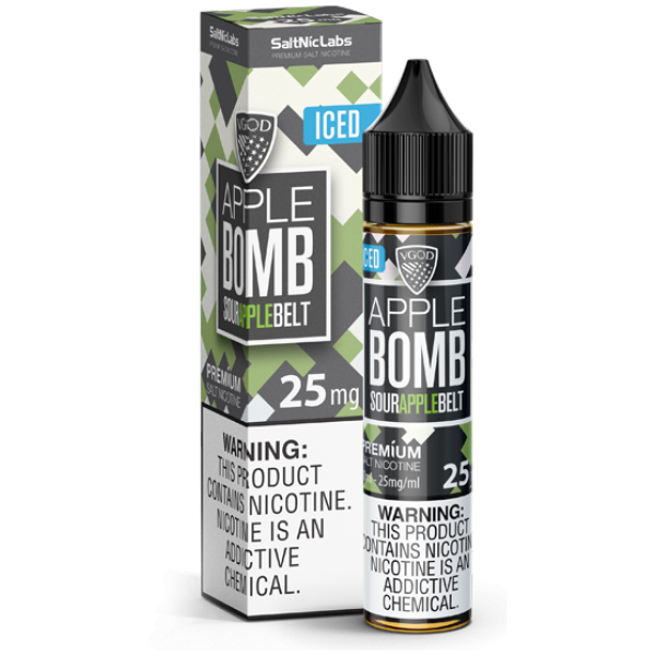 Vgod Apple Bomb Ice Salt 30Ml