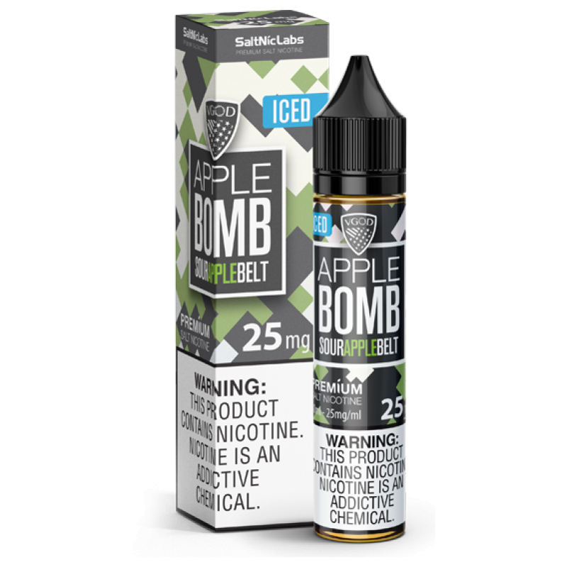 Vgod Apple Bomb Ice Salt 30ml