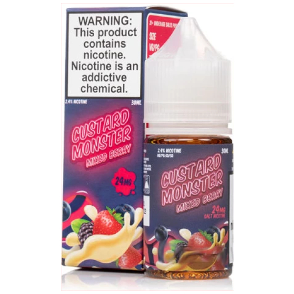Custard Monster Mixed Berry Salt 30Ml