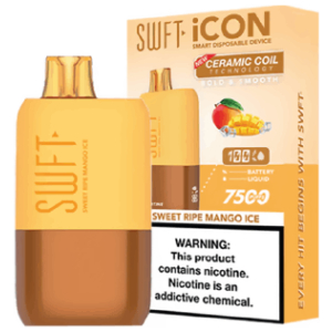 Vaporizador Swft Icon 7500 Puff Sweet Ripe Mango Ice