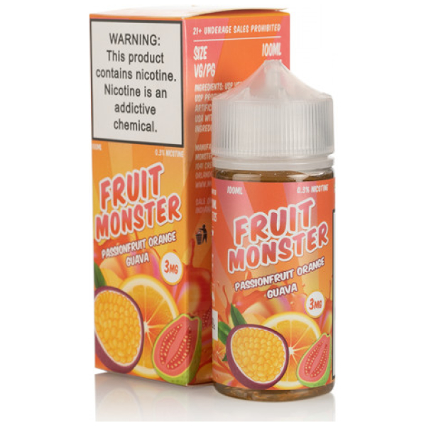 Fruit Monster Passion Fruit Orange Guava 100Ml