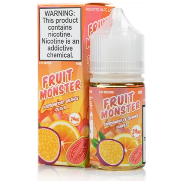 Fruit Monster Passion Fruit Orange Guava Salt 30Ml