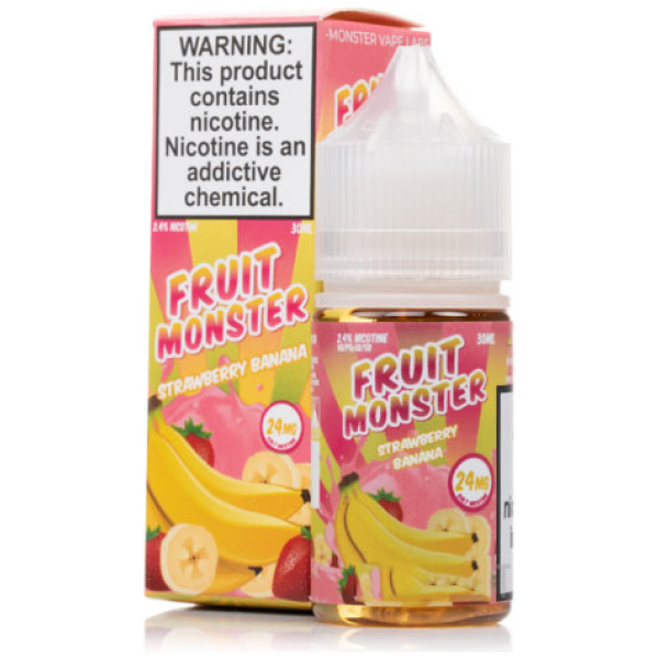 Fruit Monster Strawberry Banana Salt 30Ml