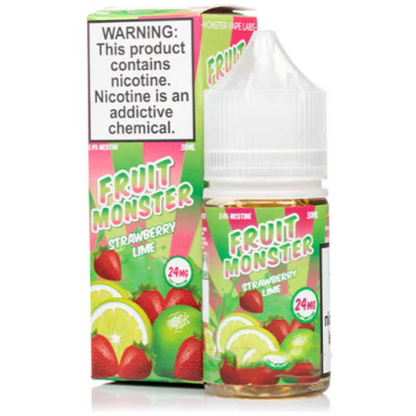 Fruit Monster Strawberry Lime Salt 30Ml