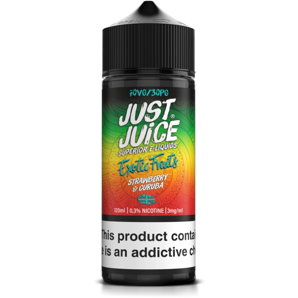 Just Juice Strawberry &Amp; Curuba Shortfill 100Ml