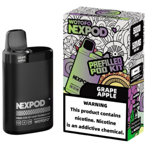 Vaporizador Wotofo Nexpod Kit Grape Apple 5000 Puffs